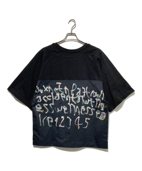 HERALBONY（ヘラルボニー）HERALBONY (ヘラルボニー) バルーンポケットT「タイトル不明」 ブラック サイズ:Fの古着・服飾アイテム