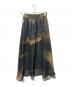AMERI (アメリ) FROSTED GLASS FLOWER FLARE SKIRT オリーブ サイズ:Ｍ：5000円