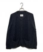 steinシュタイン）の古着「SUPER KID MOHAIR CARDIGAN」｜グレー