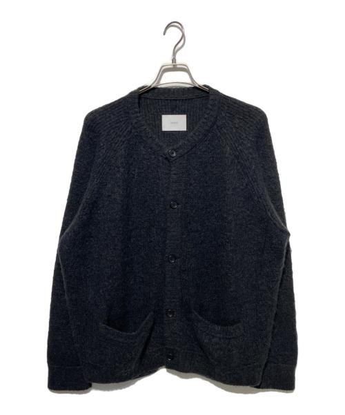 stein（シュタイン）stein (シュタイン) SUPER KID MOHAIR CARDIGAN グレー サイズ:Sの古着・服飾アイテム