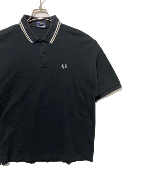 FRED PERRY（フレッドペリー）FRED PERRY (フレッドペリー) BEAMS (ビームス) ポロシャツ ブラック サイズ:Ｌの古着・服飾アイテム
