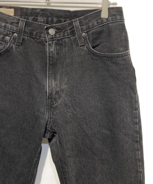 LEVI'S PReMIUM（リーバイス プレミアム）LEVI'S PReMIUM (リーバイス プレミアム) 555 リラックスストレートデニムパンツ ブラック サイズ:W30の古着・服飾アイテム
