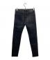 Hysteric Glamour (ヒステリックグラマー) スタッズスキニーデニムパンツ ブラック サイズ:W29：8000円