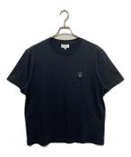 maison kitsuneメゾンキツネ）の古着「BOLD FOX HEAD パッチTシャツ」｜ブラック