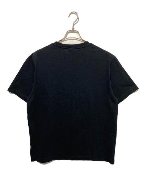 maison kitsune（メゾンキツネ）MAISON KITSUNE (メゾンキツネ) BOLD FOX HEAD パッチTシャツ ブラック サイズ:Ｍの古着・服飾アイテム