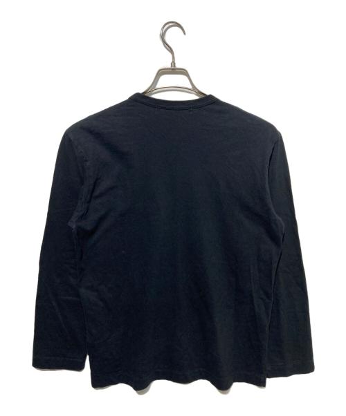 PLAY COMME des GARCONS（プレイコムデギャルソン）PLAY COMME des GARCONS (プレイコムデギャルソン) ハートワッペンカットソー ブラック サイズ:Lの古着・服飾アイテム