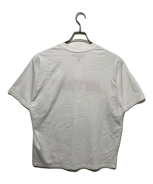 SUPREME（シュプリーム）Supreme (シュプリーム) Raised Script S/S Top ホワイト サイズ:Mの古着・服飾アイテム