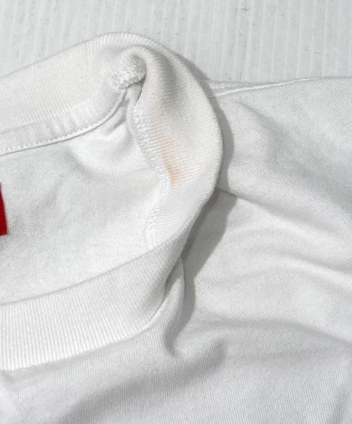 SUPREME（シュプリーム）Supreme (シュプリーム) Raised Script S/S Top ホワイト サイズ:Mの古着・服飾アイテム