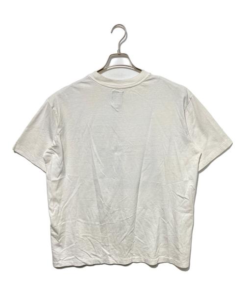 maison kitsune（メゾンキツネ）MAISON KITSUNE (メゾンキツネ) KURO (クロ) プリントTシャツ ホワイト サイズ:Lの古着・服飾アイテム
