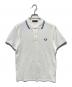 FRED PERRY（フレッドペリー）の古着「ポロシャツ」｜ホワイト