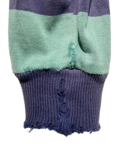L.L.Bean（エルエルビーン）L.L.Bean (エルエルビーン) フーデッドラガーシャツ グリーン×ネイビー サイズ:不明の古着・服飾アイテム