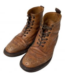 Tricker's（トリッカーズ）の古着「モールトン ウィングチップブーツ」｜ブラウン