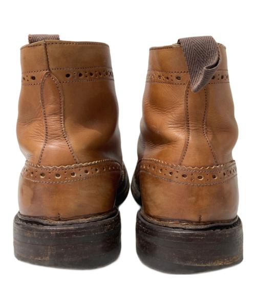 Tricker's（トリッカーズ）Tricker's (トリッカーズ) モールトン ウィングチップブーツ ブラウン サイズ:8.5の古着・服飾アイテム