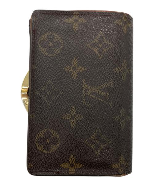 LOUIS VUITTON（ルイ ヴィトン）LOUIS VUITTON (ルイ ヴィトン) 2つ折り財布ポルトモネ・ビエ・ヴィエノワ ブラウンの古着・服飾アイテム