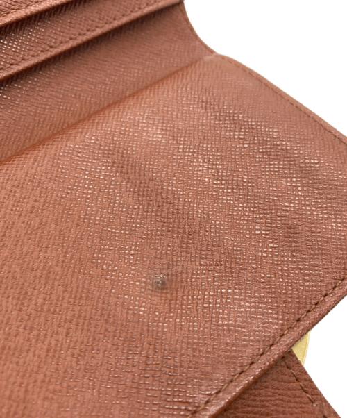 LOUIS VUITTON（ルイ ヴィトン）LOUIS VUITTON (ルイ ヴィトン) 2つ折り財布ポルトモネ・ビエ・ヴィエノワ ブラウンの古着・服飾アイテム