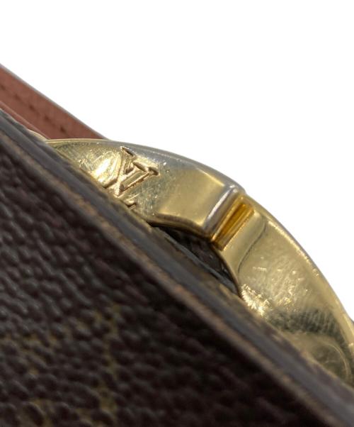 LOUIS VUITTON（ルイ ヴィトン）LOUIS VUITTON (ルイ ヴィトン) 2つ折り財布ポルトモネ・ビエ・ヴィエノワ ブラウンの古着・服飾アイテム