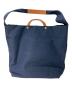 豊岡鞄 (トヨオカカバン) TUTUMU News paper tote ネイビー：10000円