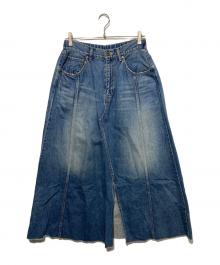 journal standard luxe（ジャーナルスタンダード ラックス）の古着「11OZデニム スウィッチスカート」｜インディゴ