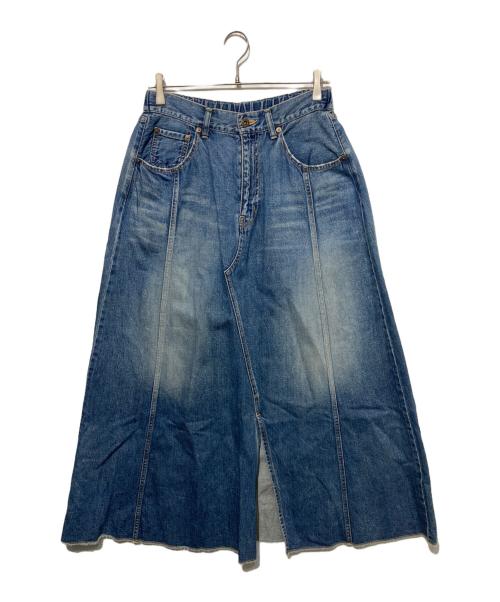 journal standard luxe（ジャーナルスタンダード ラックス）JOURNAL STANDARD LUXE (ジャーナルスタンダード ラックス) 11OZデニム スウィッチスカート インディゴ サイズ:Freeの古着・服飾アイテム