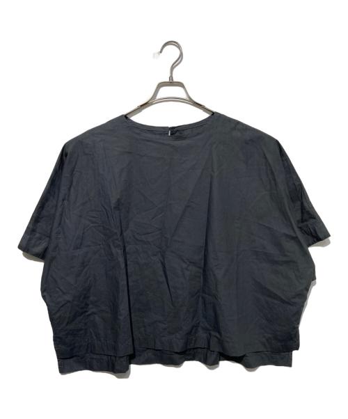 journal standard luxe（ジャーナルスタンダード ラックス）JOURNAL STANDARD LUXE (ジャーナルスタンダード ラックス) タイプライター ドルマンシャツ グレー サイズ:Freeの古着・服飾アイテム