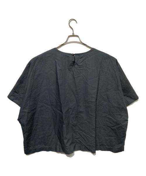 journal standard luxe（ジャーナルスタンダード ラックス）JOURNAL STANDARD LUXE (ジャーナルスタンダード ラックス) タイプライター ドルマンシャツ グレー サイズ:Freeの古着・服飾アイテム