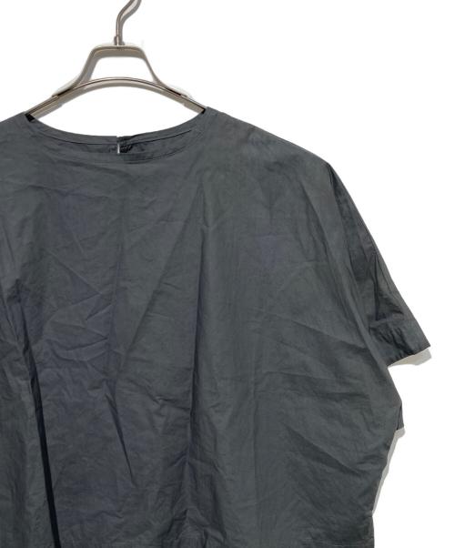 journal standard luxe（ジャーナルスタンダード ラックス）JOURNAL STANDARD LUXE (ジャーナルスタンダード ラックス) タイプライター ドルマンシャツ グレー サイズ:Freeの古着・服飾アイテム