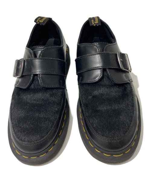 Dr.Martens（ドクターマーチン）Dr.Martens (ドクターマーチン) RAMSEY MONK モンクストラップシューズ ブラック サイズ:uk4の古着・服飾アイテム