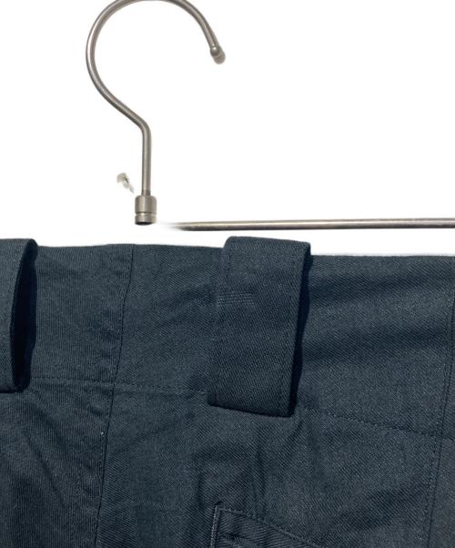 Yohji Yamamoto pour homme（ヨウジヤマモト プールオム）Yohji Yamamoto pour homme (ヨウジヤマモト プールオム) コットンリネンパンツ ブラック サイズ:2の古着・服飾アイテム