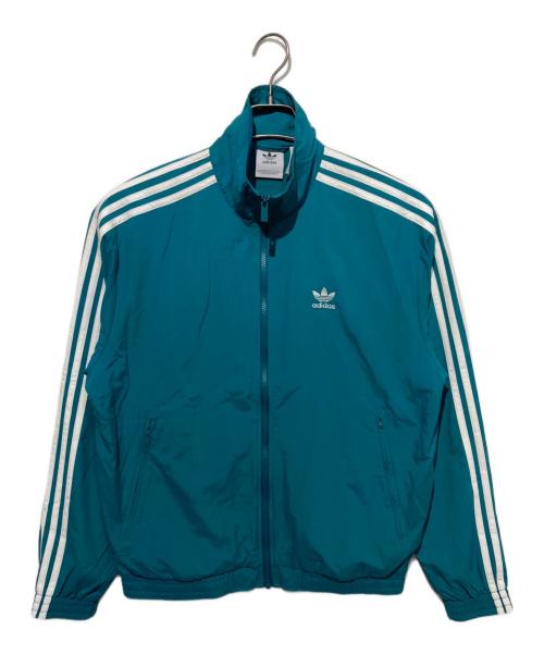 adidas（アディダス）adidas (アディダス) アディカラー ウーブン ファイヤーバード トラックトップ グリーン サイズ:Ｍの古着・服飾アイテム