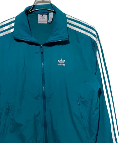 adidas（アディダス）adidas (アディダス) アディカラー ウーブン ファイヤーバード トラックトップ グリーン サイズ:Ｍの古着・服飾アイテム