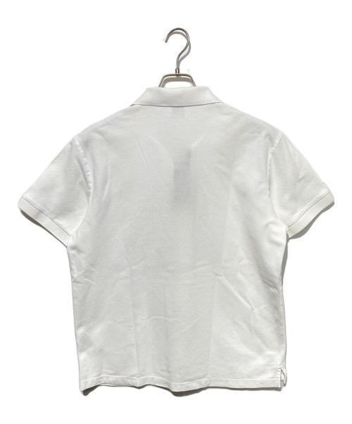 BURBERRY（バーバリー）BURBERRY (バーバリー) ポロシャツ ホワイト サイズ:ＸＬの古着・服飾アイテム