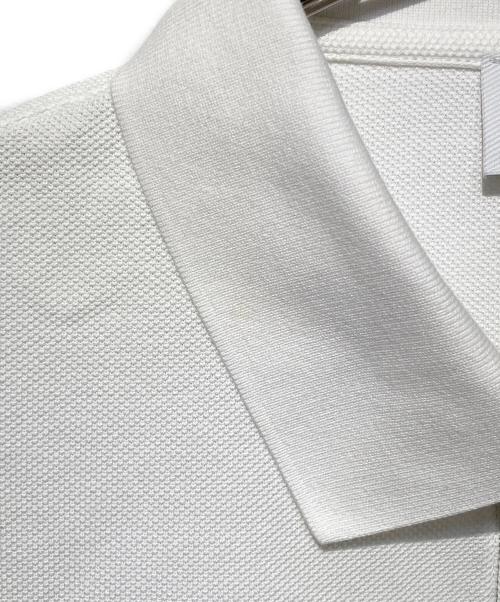 BURBERRY（バーバリー）BURBERRY (バーバリー) ポロシャツ ホワイト サイズ:ＸＬの古着・服飾アイテム