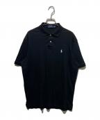 POLO RALPH LAURENポロ・ラルフローレン）の古着「ポロシャツ」｜ブラック