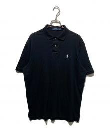 POLO RALPH LAUREN（ポロ・ラルフローレン）の古着「ポロシャツ」｜ブラック