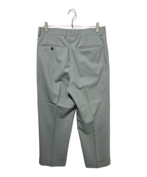 WACKO MARIA（ワコマリア）WACKO MARIA (ワコマリア) DORMEUIL プリーテッド ジップアップスラックス グレー サイズ:Ｌの古着・服飾アイテム