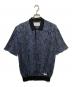 WACKO MARIA（ワコマリア）の古着「PYTHON KNIT POLO SHIRT」｜ブルー