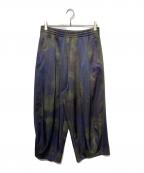 Needlesニードルズ）の古着「H.D.TRACK PANT UNEVEN-DYE PRITED」｜グリーン×パープル