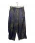 Needles（ニードルズ）の古着「H.D.TRACK PANT UNEVEN-DYE PRITED」｜グリーン×パープル