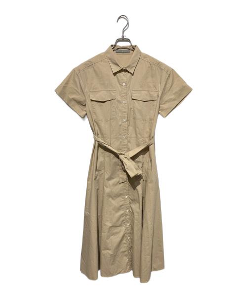 theory luxe（セオリーリュクス）theory luxe (セオリーリュクス) シャツワンピース ベージュ サイズ:40の古着・服飾アイテム