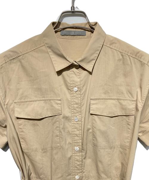 theory luxe（セオリーリュクス）theory luxe (セオリーリュクス) シャツワンピース ベージュ サイズ:40の古着・服飾アイテム