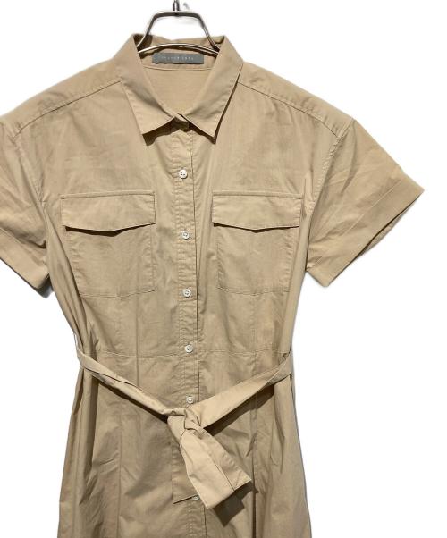 theory luxe（セオリーリュクス）theory luxe (セオリーリュクス) シャツワンピース ベージュ サイズ:40の古着・服飾アイテム