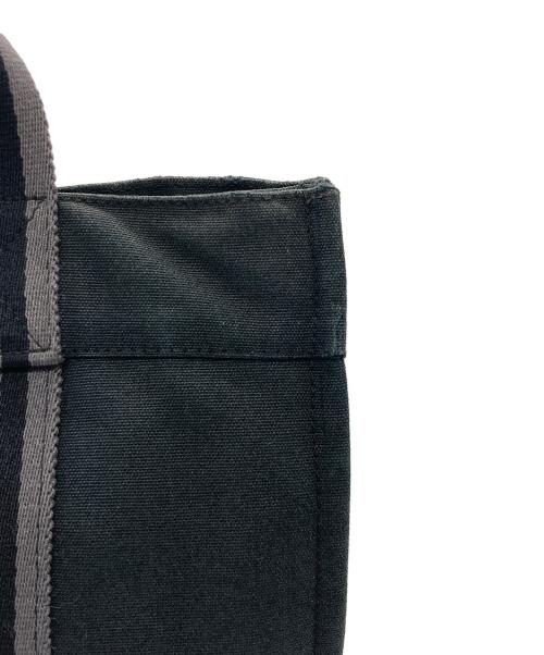 HERMES（エルメス）HERMES (エルメス) フールトゥPM ミニトートバッグ ブラック×グレーの古着・服飾アイテム