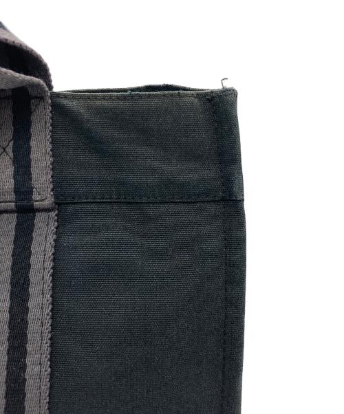 HERMES（エルメス）HERMES (エルメス) フールトゥPM ミニトートバッグ ブラック×グレーの古着・服飾アイテム