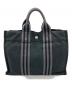 HERMES (エルメス) フールトゥPM ミニトートバッグ ブラック×グレー：8000円
