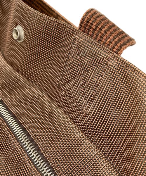 HERMES（エルメス）HERMES (エルメス) エールラインMM トートバッグ ブラウンの古着・服飾アイテム
