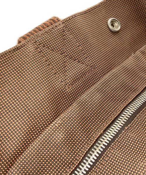 HERMES（エルメス）HERMES (エルメス) エールラインMM トートバッグ ブラウンの古着・服飾アイテム