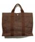 HERMES（エルメス）の古着「エールラインMM トートバッグ」｜ブラウン