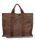 HERMES (エルメス) エールラインMM トートバッグ ブラウン：20000円