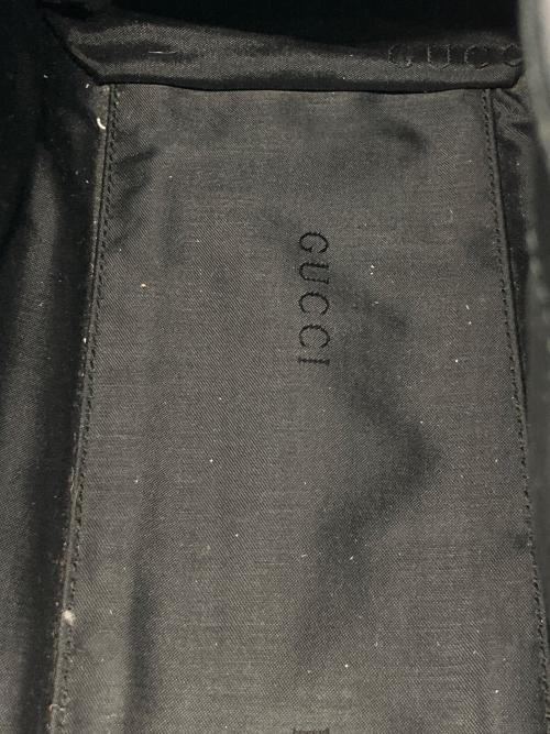GUCCI（グッチ）GUCCI (グッチ) GGキャンバスジャッキーハンドバッグ ブラックの古着・服飾アイテム