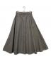 THE SHINZONE (ザ シンゾーン) GARMENT DYE FLARE SKIRT グレー サイズ:34：10000円
